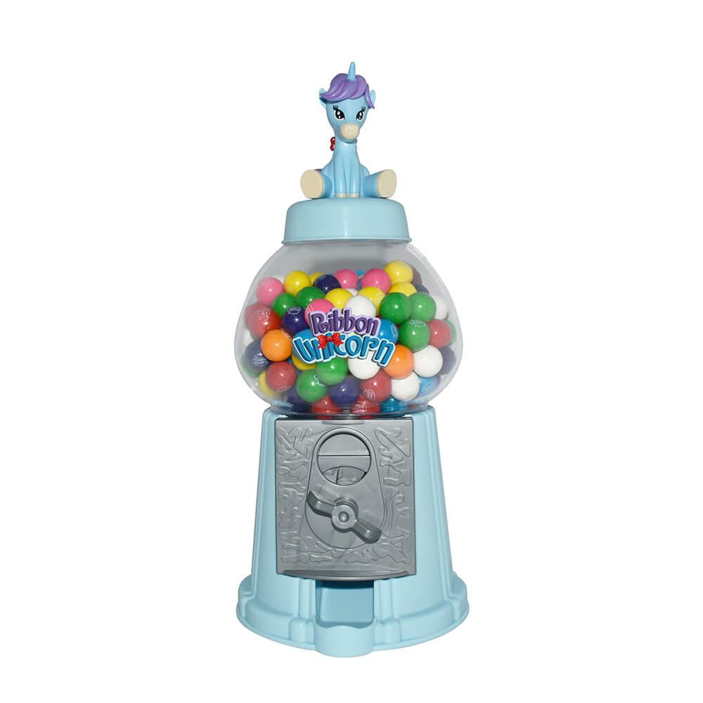 Unicorn Classic Blue Gumball Machine with Gumballs | Candy Warehouse