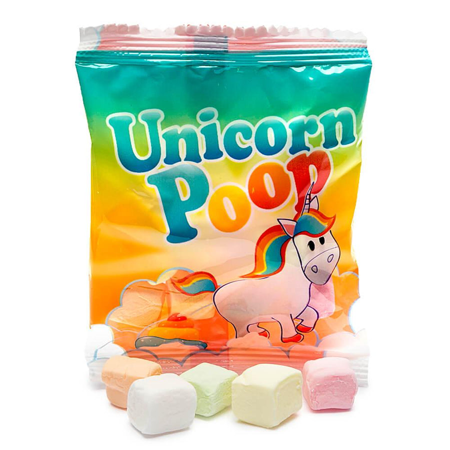 unicorn pooping marshmallows