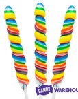 Unicorn Pops 1-Ounce Twist Suckers - Rainbow: 72-Piece Case - Candy Warehouse