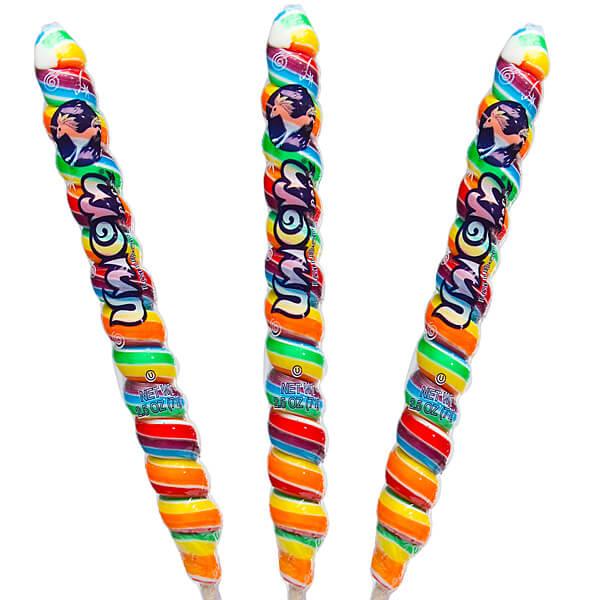 Unicorn Pops 2.5-Ounce Twist Suckers - Rainbow: 36-Piece Case - Candy Warehouse