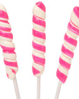 Unicorn Pops Twist Suckers - Bright Pink: 24-Piece Jar