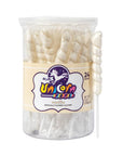 Unicorn Pops Twist Suckers - White: 24-Piece Jar