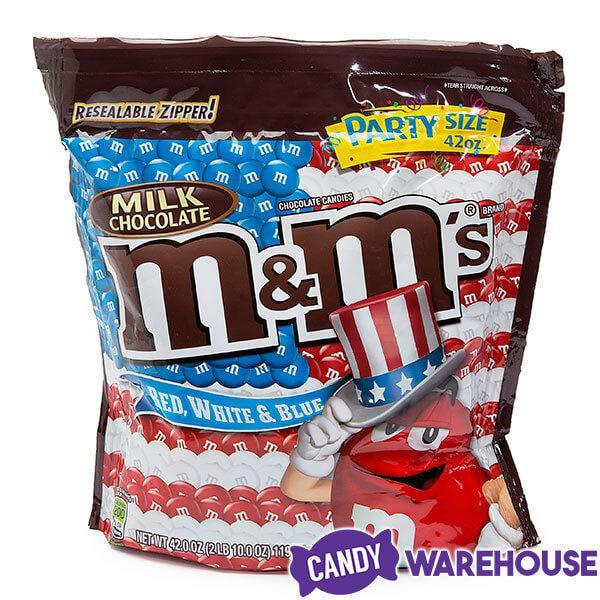 USA M&M's Candy: 62-Ounce Jar - Candy Warehouse