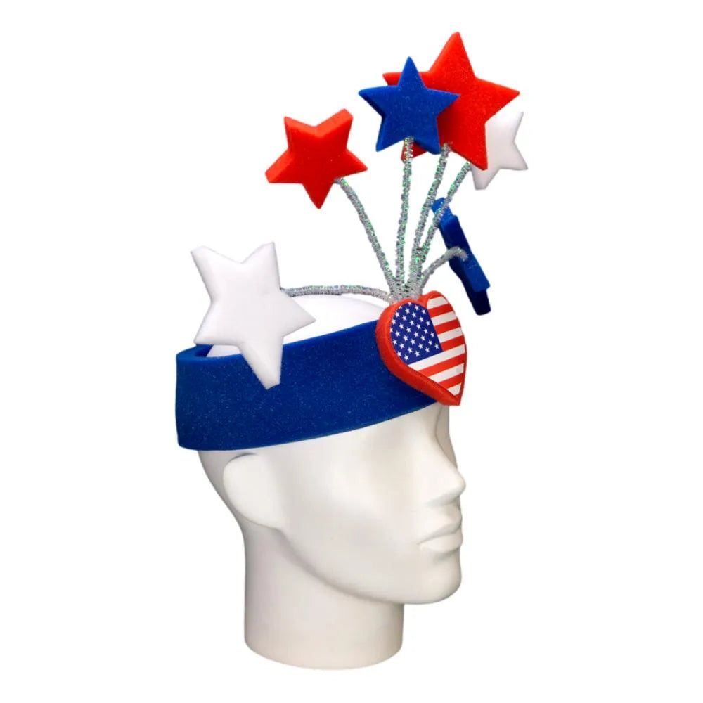 USA Stars Headband