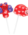 Valentine Bug Character Lollipops: 12-Piece Box - Candy Warehouse