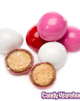 Valentine Chocolate Malt Balls Candy: 2LB Bag