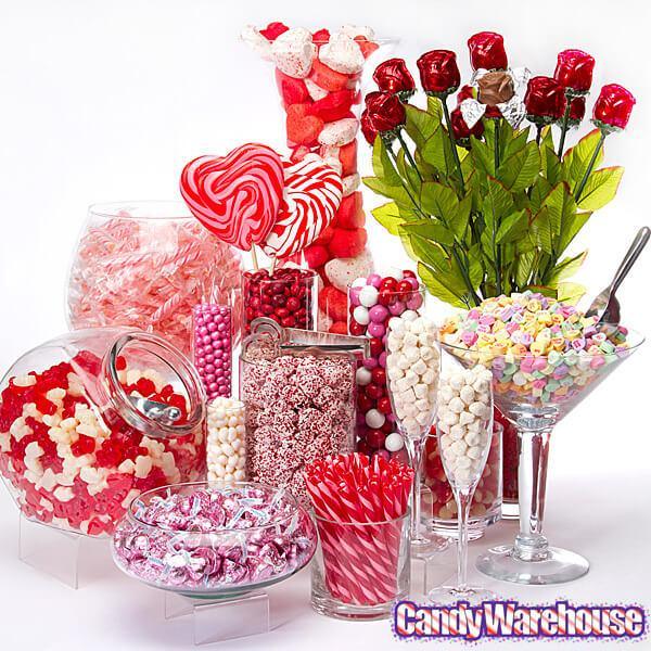 Valentine Chocolate Malt Balls Candy: 2LB Bag - Candy Warehouse