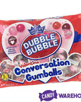 Valentine Conversation Gumballs Dubble Bubble Bubblegum: 50-Piece Bag