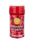 Valentine Lips Sprinkles: 2.8-Ounce Bottle - Candy Warehouse