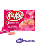 Valentine Raspberry Creme Kit Kat Minis Candy: 8.4-Ounce Bag