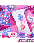 Valentine's Wrapped Buttermint Creams: 1000-Piece Case - Candy Warehouse