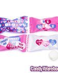 Valentine's Wrapped Buttermint Creams: 1000-Piece Case - Candy Warehouse