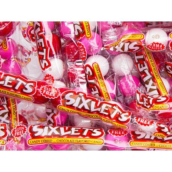 Valentine Sixlets Candy Packets: 15-Piece Bag - Candy Warehouse