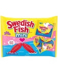 Valentine Swedish Fish Candy Treat Size Packs: 22-Piece Bag