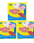 Valentine Swedish Fish Candy Treat Size Packs: 25-Piece Bag - Candy Warehouse