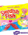 Valentine Swedish Fish Candy Treat Size Packs: 25-Piece Bag - Candy Warehouse