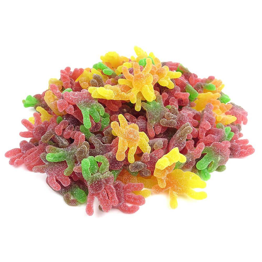 Vidal Gummi Hairy Spiders: 2KG Bag