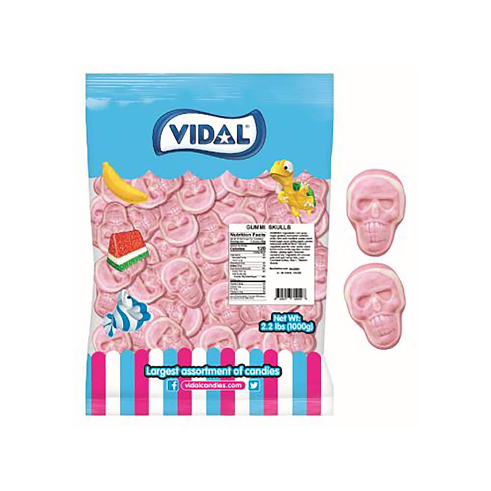 Vidal Gummy Skulls: 1KG Bag - Candy Warehouse