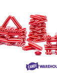 Vidal Mini Licorice Candy Canes: 2KG Bag - Candy Warehouse