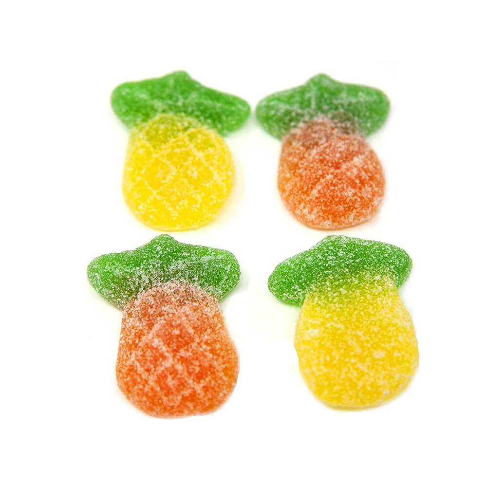 Vidal Sour Pineapples: 1KG Bag - Candy Warehouse