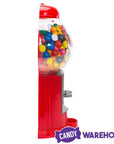 Wall Mounted 10.5-Inch Gumball Machine Dispenser with Gumballs