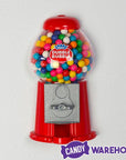 Wall Mounted 10.5-Inch Gumball Machine Dispenser with Gumballs