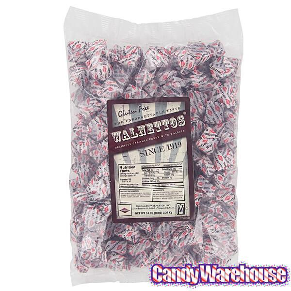 Walnettos Candy: 5LB Bag - Candy Warehouse