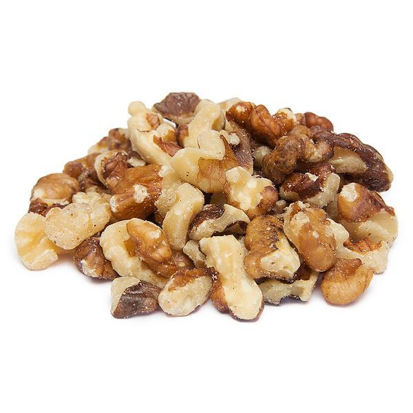 Walnuts - Pieces Light & Dark: 30LB Case - Candy Warehouse