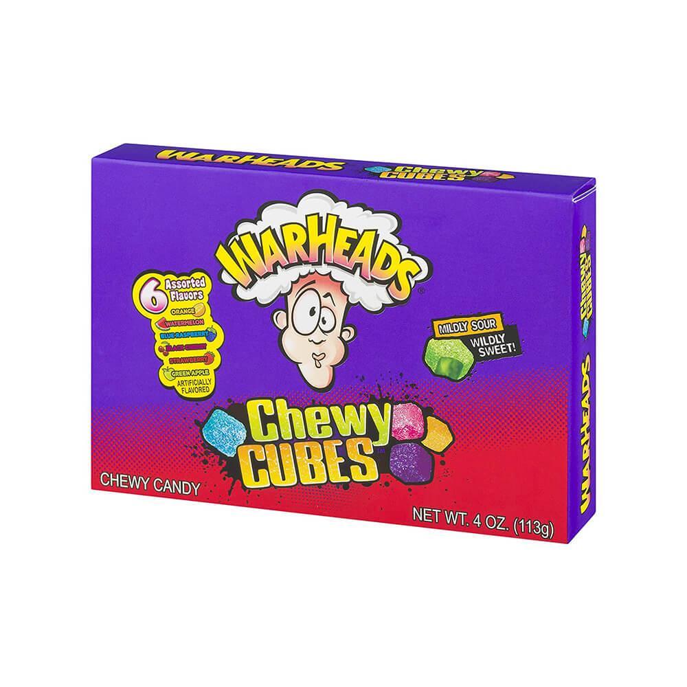 Warheads Cubes 4-Ounce Packs: 12-Piece Box - Candy Warehouse