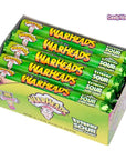 WarHeads Extreme Sour Candy Rolls: 15-Piece box - Candy Warehouse