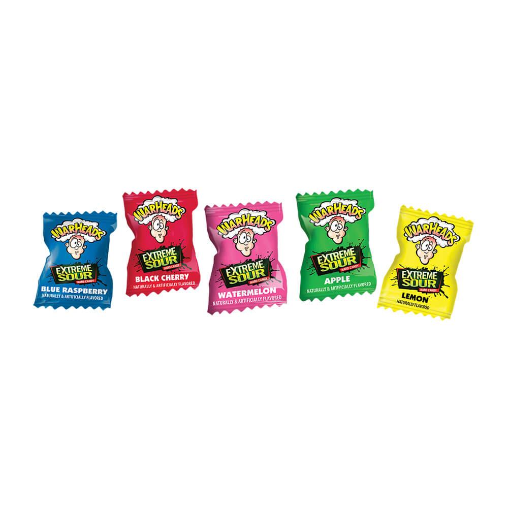 WarHeads Extreme Sour Hard Candy 1-Ounce Packs: 12-Piece Box - Candy Warehouse