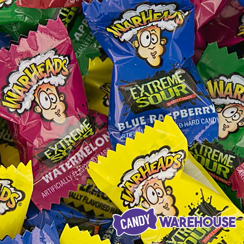 WarHeads Extreme Sour Hard Candy Packs: 175-Piece Bag - Candy Warehouse