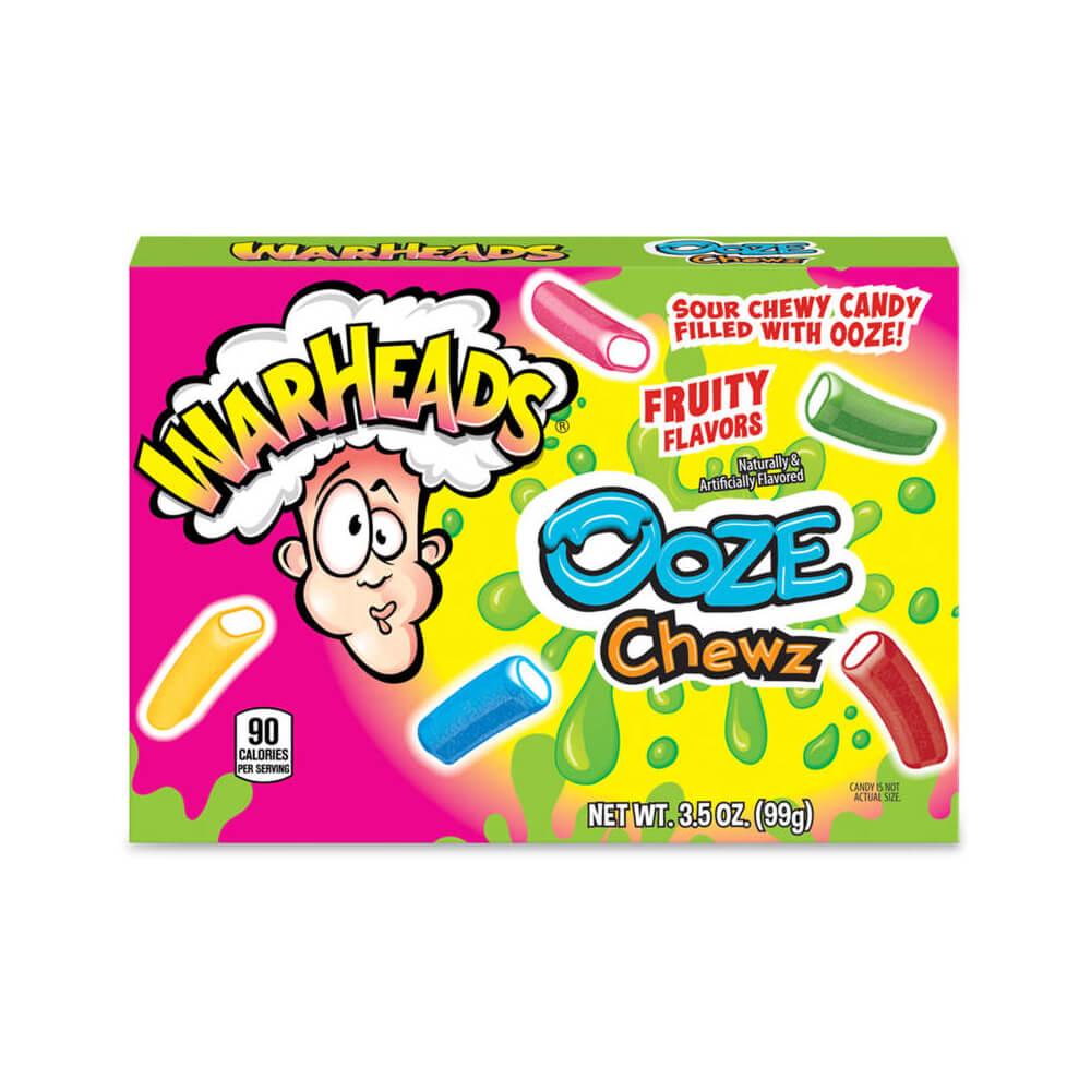 Warheads Ooze Chews 3.5-Ounce Packs: 12-Piece Box - Candy Warehouse