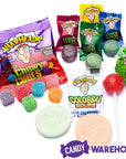 WarHeads Pucker Party Assorted Sour Candy Packs: 90-Piece Bag - Candy Warehouse