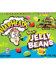 WarHeads Sour Jelly Beans Candy 4-Ounce Packs: 12-Piece Box - Candy Warehouse