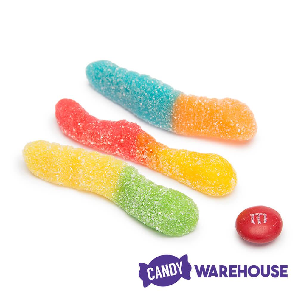 WarHeads Worms Sour Gummy Worms: 8-Ounce Bag - Candy Warehouse