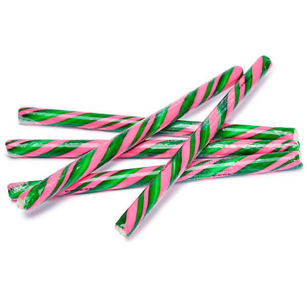 Watermelon Hard Candy Sticks: 100-Piece Box - Candy Warehouse