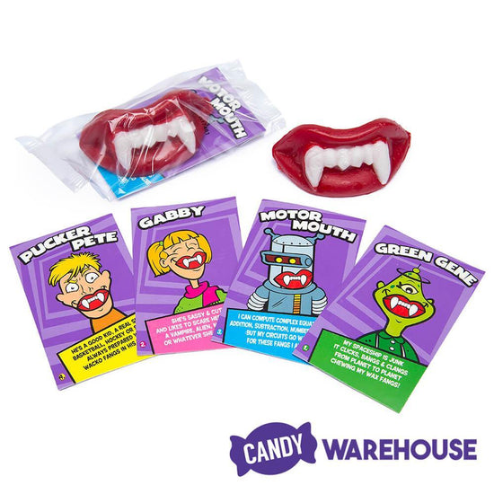 Wax Fangs Candy: 24-Piece Box | Candy Warehouse