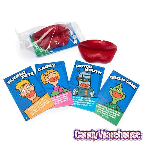 Wax Lips Candy: 24-Piece Box | Candy Warehouse