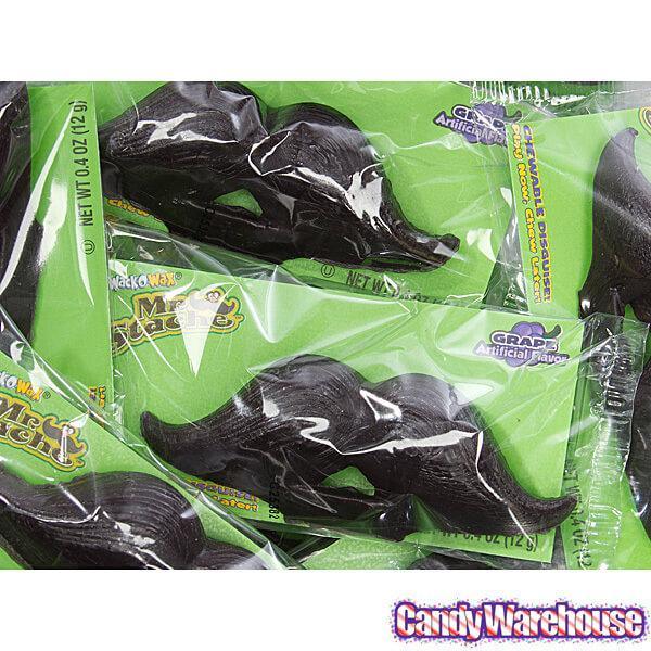 Wax Mustache Candy: 24-Piece Box - Candy Warehouse