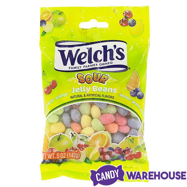 Welch's Assorted Sour Jelly Beans: 3LB Box - Candy Warehouse