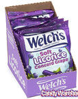 Welch's Soft Licorice Bites 5-Ounce Packs - Grape: 12-Piece Display - Candy Warehouse