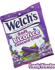 Welch's Soft Licorice Bites 5-Ounce Packs - Grape: 12-Piece Display - Candy Warehouse