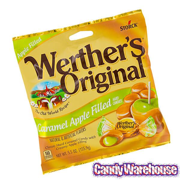 Werther's Original Caramel Apple Filled Hard Candy: 4LB Box - Candy Warehouse