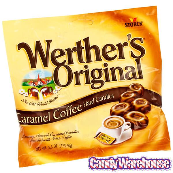 Werther&#39;s Original Caramel Coffee Hard Candy: 4LB Box - Candy Warehouse