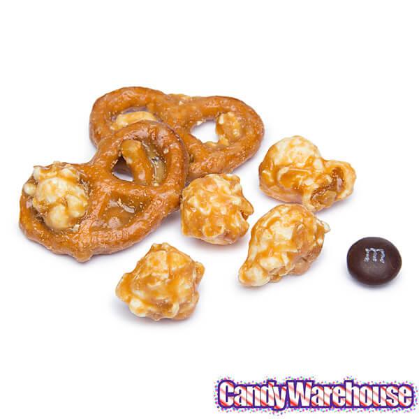 Werther's Original Caramel Popcorn with Sea Salt Pretzels Candy Packs: 6-Piece Box - Candy Warehouse