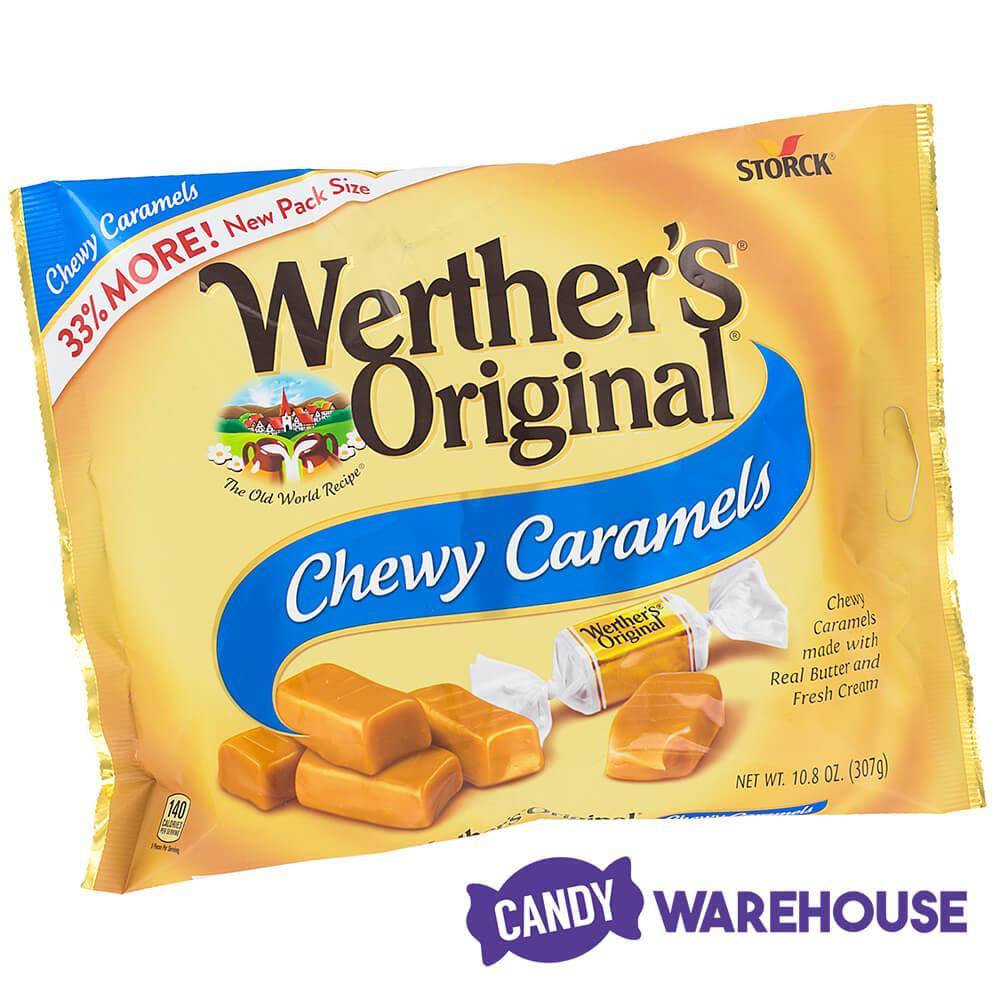 Werther&#39;s Original Chewy Caramels Candy: 50-Piece Bag - Candy Warehouse