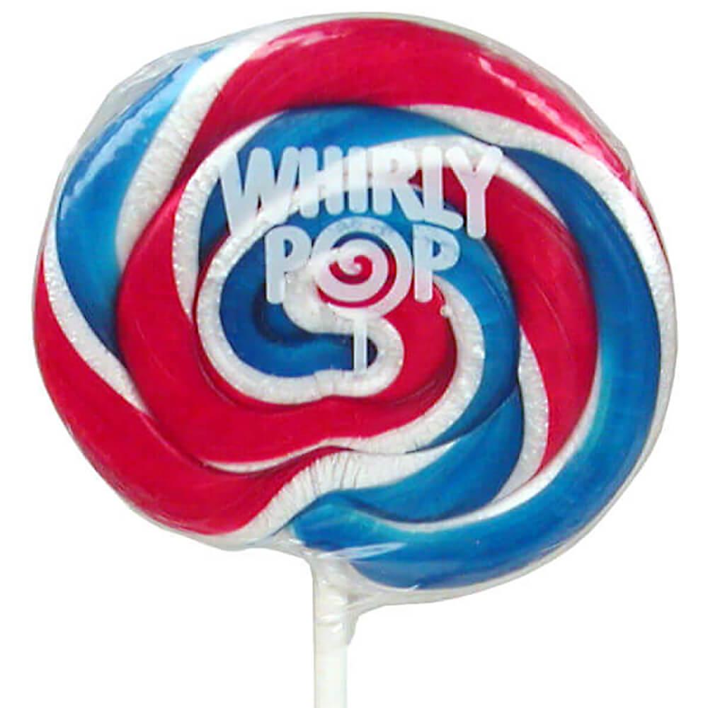 Whirly Pop 1.5-Ounce Swirl Suckers - USA: 24-Piece Display | Candy ...