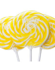 Whirly Pop 1.5-Ounce Swirl Suckers - Yellow: 24-Piece Display - Candy Warehouse