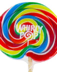 Whirly Pop 3-Ounce Swirl Suckers - Rainbow: 48-Piece Case - Candy Warehouse